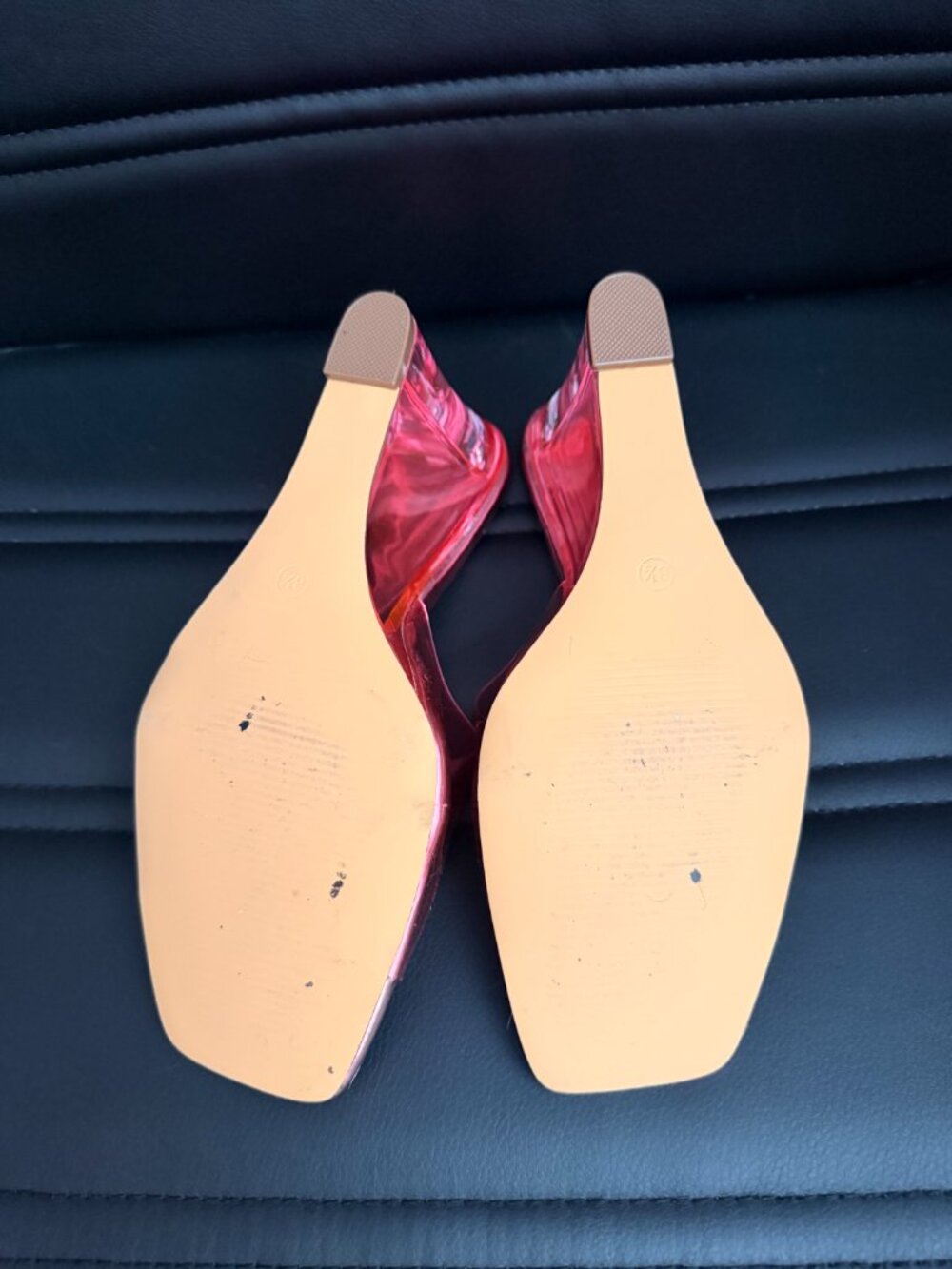 Fashion Nova Pink Wedges 8.5 - Picture 5 of 7
